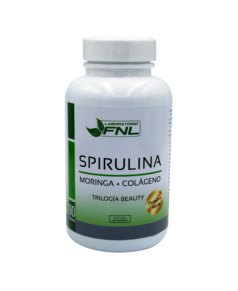 Spirulina+ Moringa + Colágeno